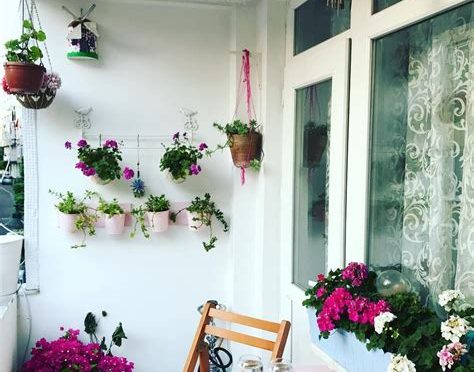 balkon duvar dekorasyonu