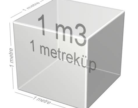 metreküp nasıl hesaplanır